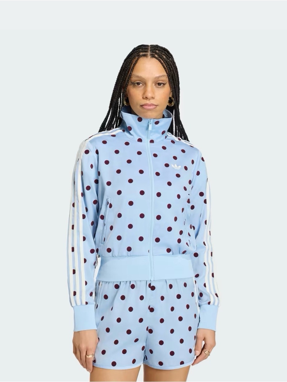 ADIDAS SATIN POLKA DOTS TT TRACK TOP
Women Originals M NWT - Picture 2 of 9